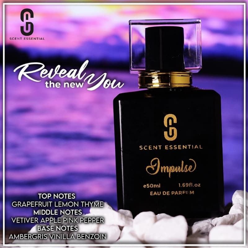 'Impulse' High Quality Perfume for Men & women 50ml with free 3ml tester.