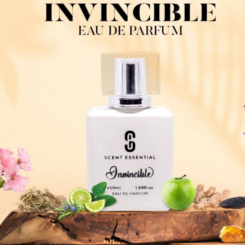 INVINCIBLE' High Quality Perfume for Men & women 50ml with free 3ml tester